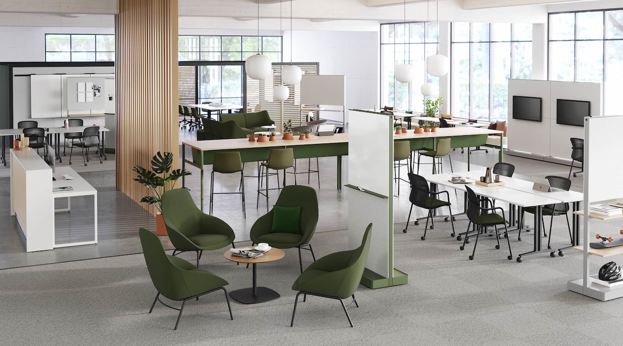 Return to work community space