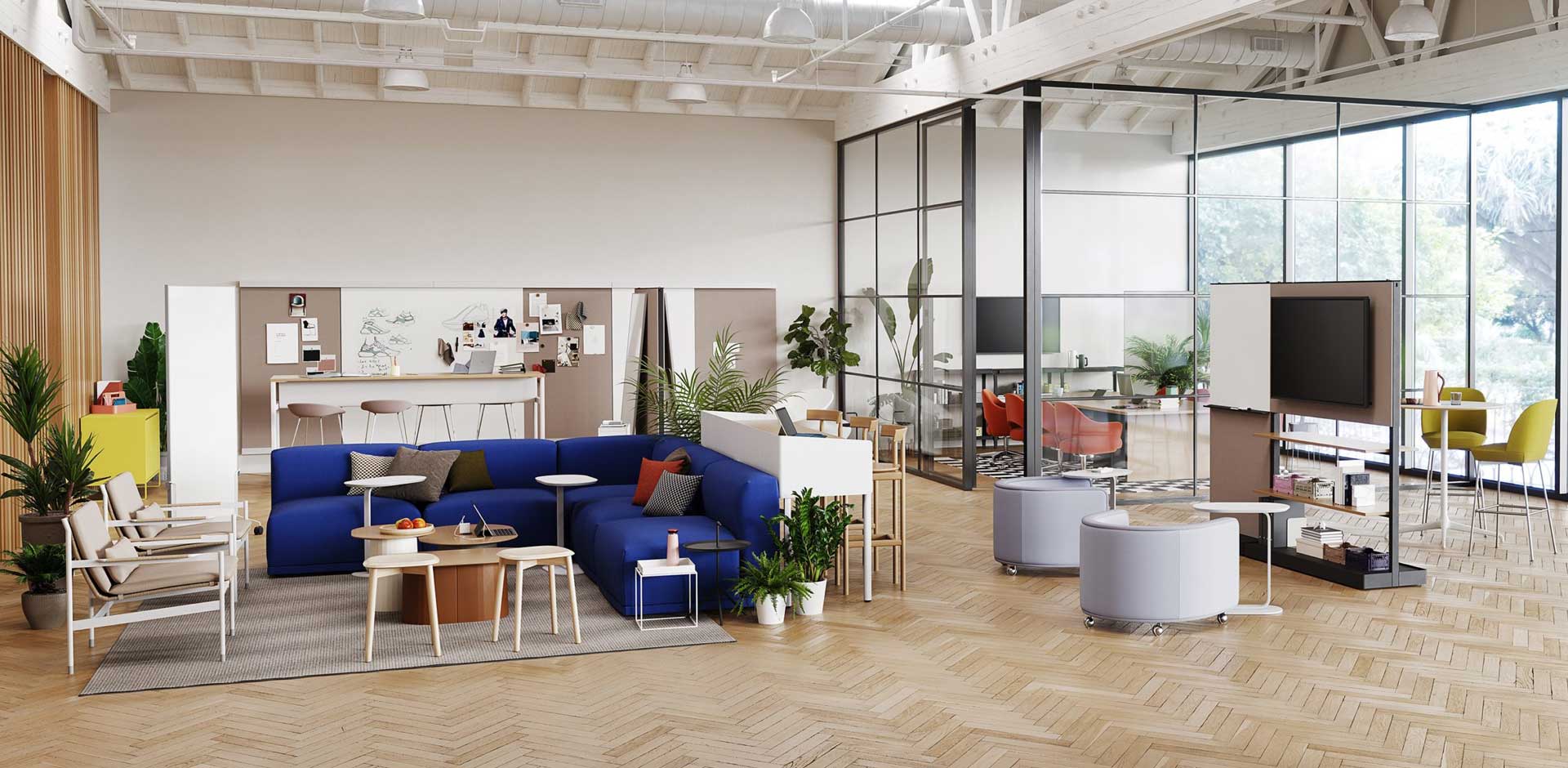 Herman Miller Knoll furniture for hybrid offices